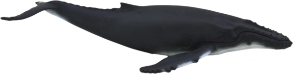 Figurine réaliste de baleine à bosse