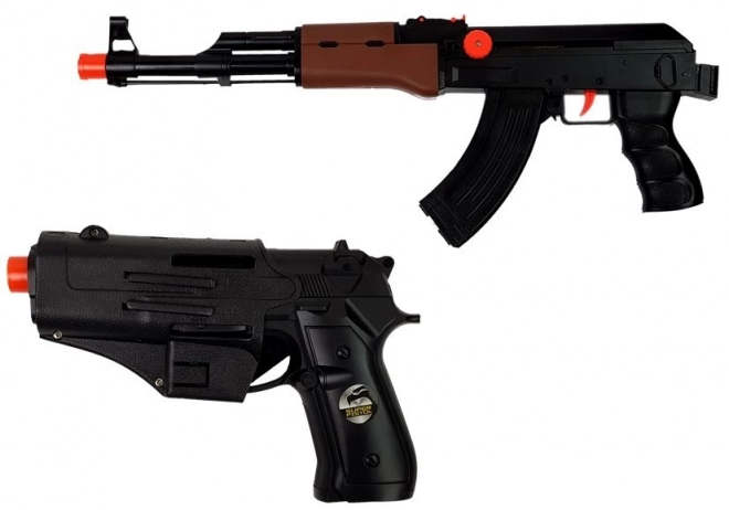 Set de Jouet S.W.A.T Enfant avec Pistolets et Casque