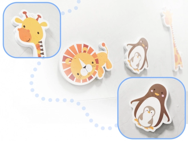 Animaux en mousse pour le bain - Zoo