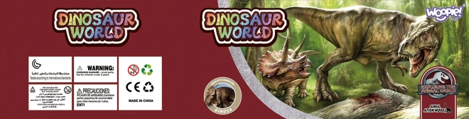 Ensemble de dinosaures XL avec base