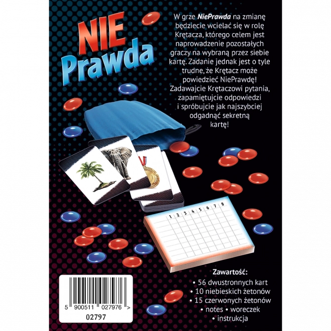 Jeu Nieprawda de Trefl