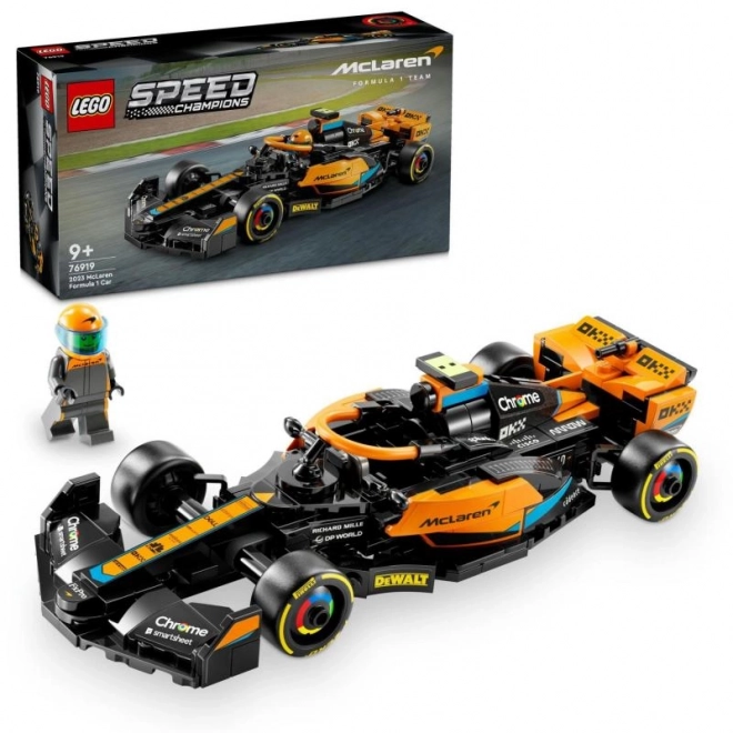 LEGO Speed Champions 76919 Voiture de course McLaren Formule 1 2023