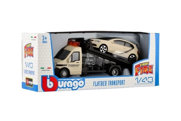 Bburago 1:43 Camion de Remorquage à Plateforme, différents types