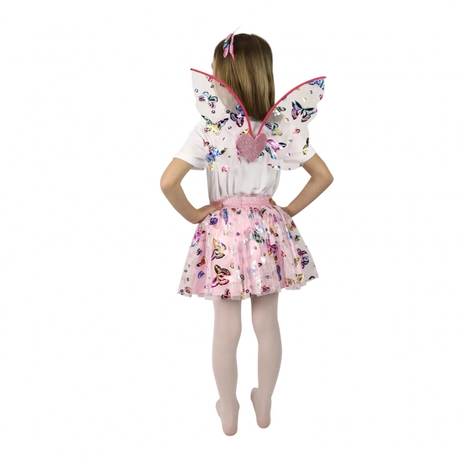 Costume enfant papillon TUTU jupe