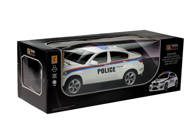 Voiture de police coupé R/C télécommandée