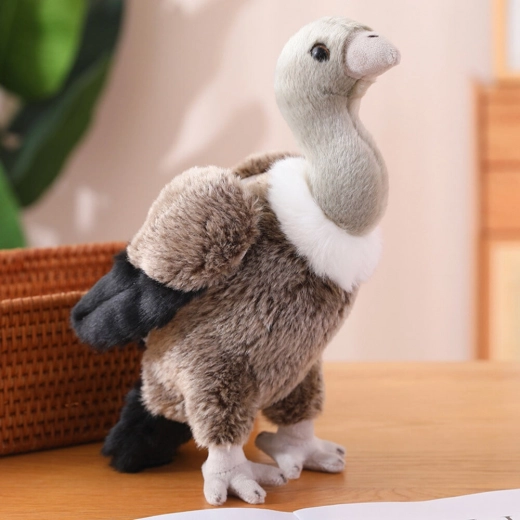 Vautour en peluche 25 cm – jouet doux et câlin pour enfants