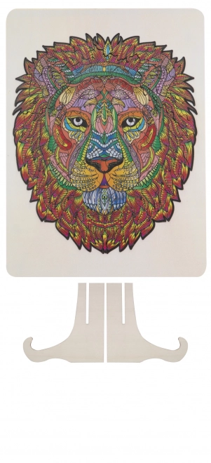 Puzzle Contour MOXY Lion 140 Pièces
