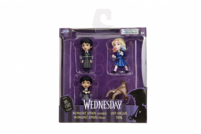 JADA figurines en métal Wednesday 4 pcs 6,5 cm