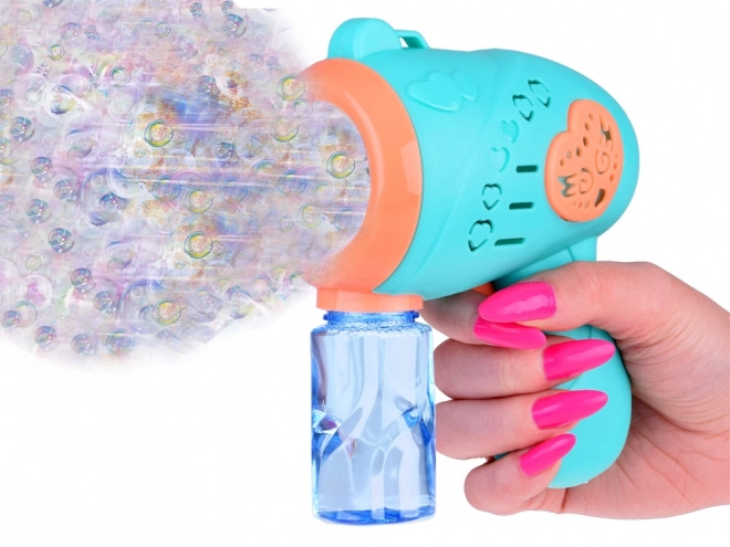 Pistolet à bulles coloré pour enfants
