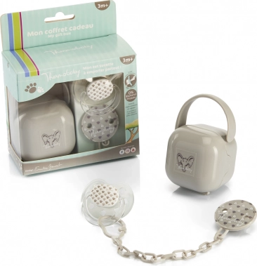 Coffret cadeau avec tétine Savannah