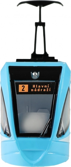 Tramway moderne bleu Ostrava 47 cm