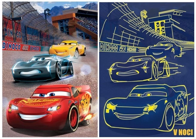 Puzzle Cars 3 tour victorieuse 100 pièces XL