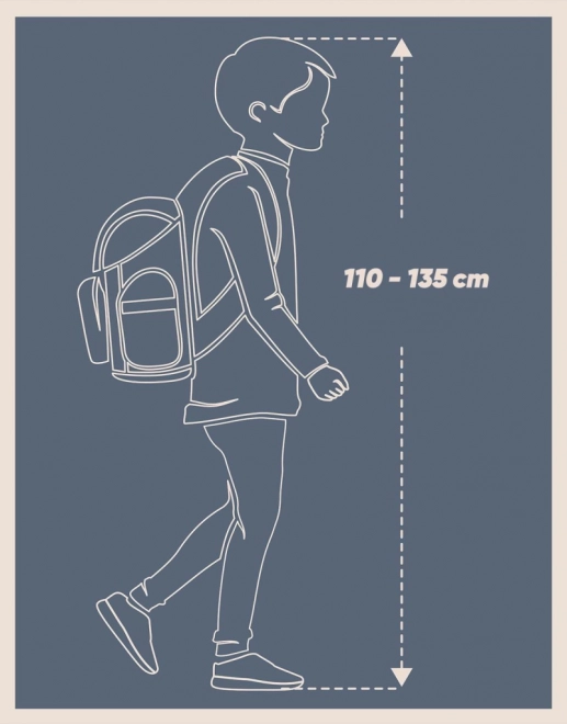 BAAGL Cartable scolaire Ergo Harry Potter Carte du Maraudeur