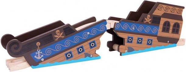 Bigjigs Rail épave de navire - pont