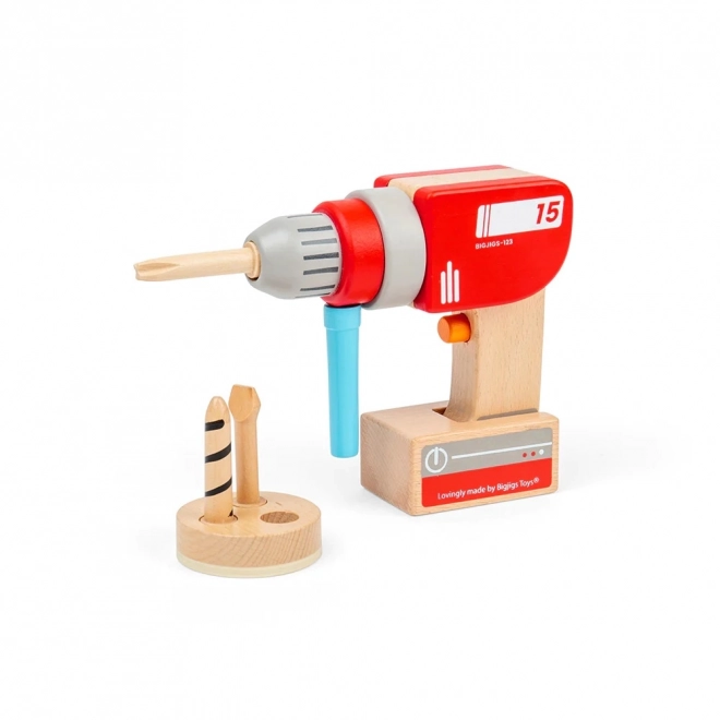 Perceuse en Bois Bigjigs Toys