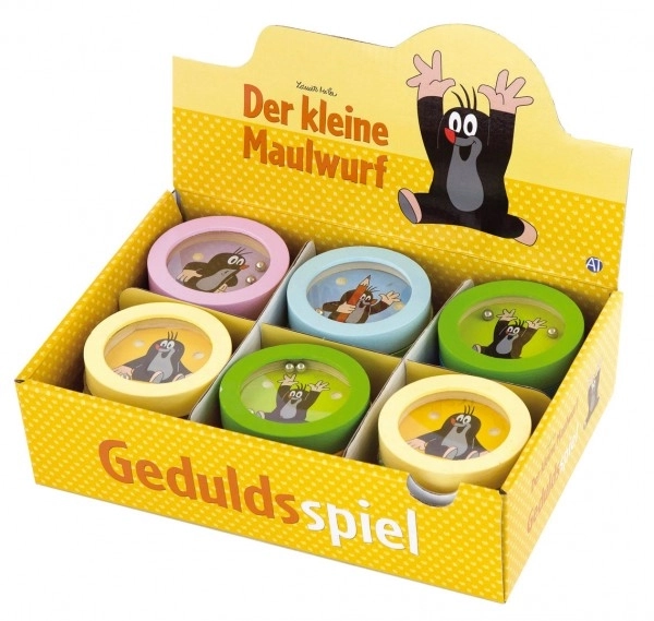 Krtku, vise juste ! jeu casse-tête bois 7,5cm