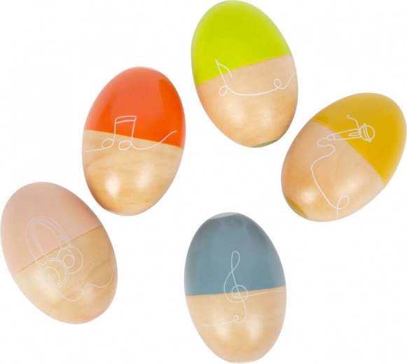 Oeufs musicaux small foot Groovy Beats – lot de 5 pièces