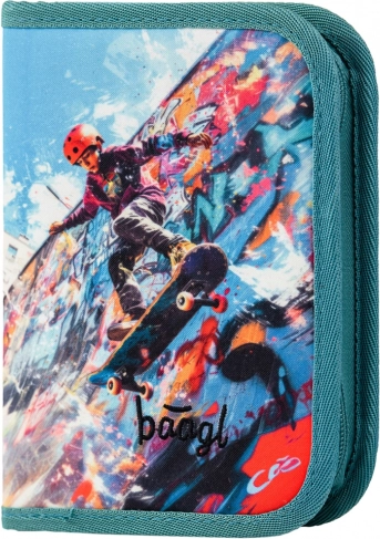 Trousse scolaire à un étage Skatepark
