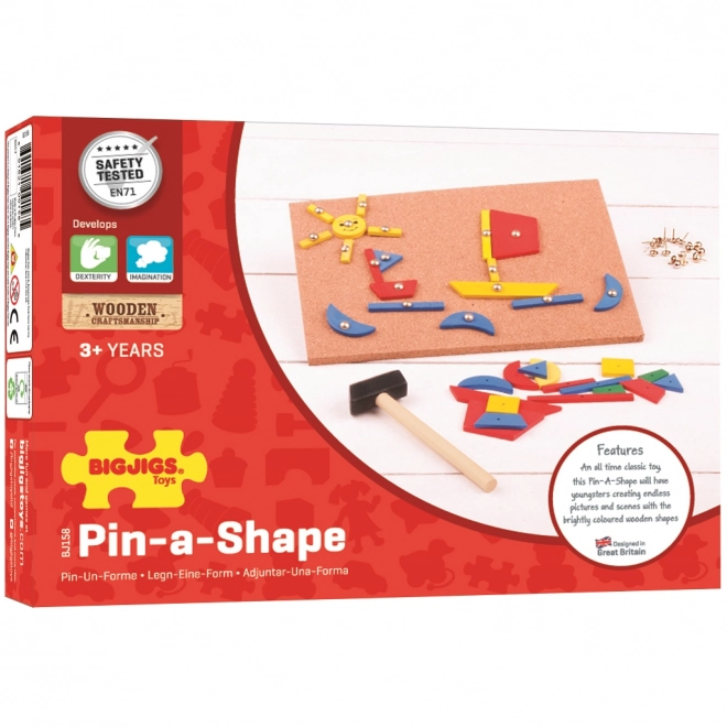 Bigjigs Toys Jeu de martelage créatif