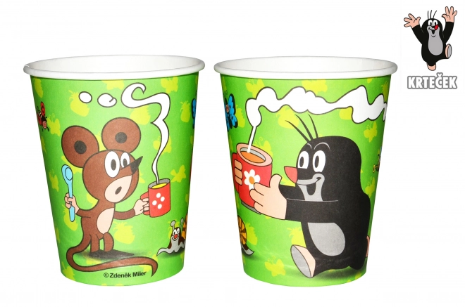 Gobelets de fête Krtek et amis 6 pcs, 250 ml
