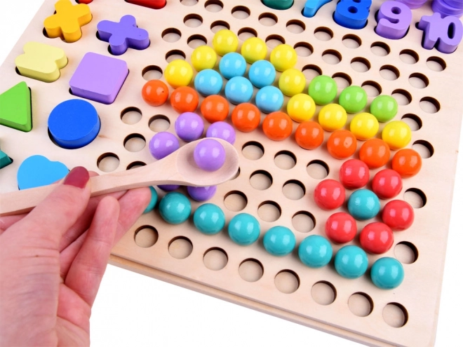 Kit éducatif en bois Mathématiques