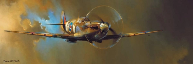 EUROGRAPHICS puzzle panoramique Spitfire – 1000 pièces