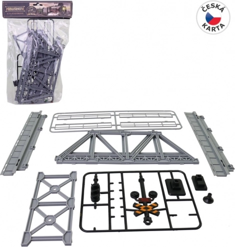 Accessoires pour circuit de train - Pont avec sémaphore