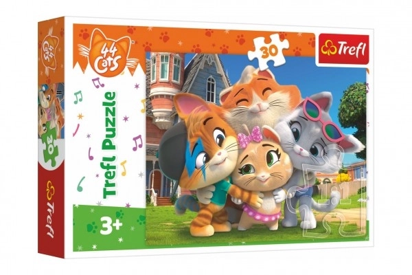 TREFL Puzzle 44 pièces: Amitié 30 pièces