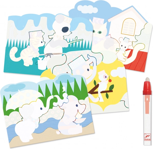 Aqua coloriages Divertissements animaux