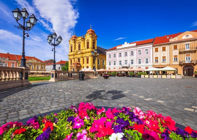 Puzzle Union Square, Timișoara, Roumanie 1000 pièces