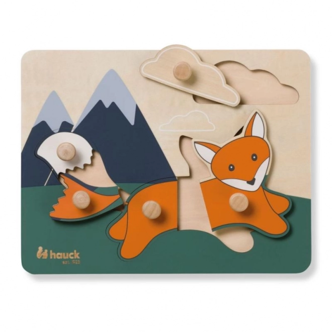 Puzzle en bois - Renard