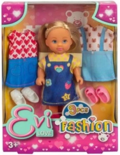 Poupée Evička avec tenues interchangeables