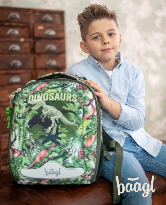 Cartable scolaire Baagl Dinosaures