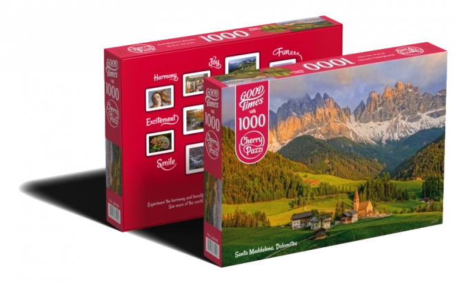Puzzle Santa Maddalena Dolomites 1000 pièces