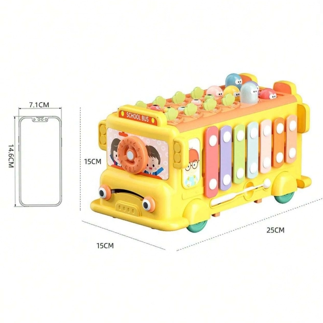 Autobus Montessori Interactif 6 en 1