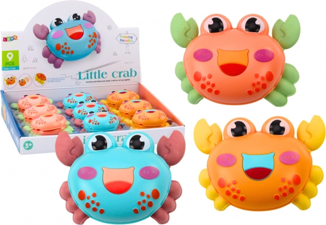 Entraînement à friction Petit Jolly Crab 3 couleurs