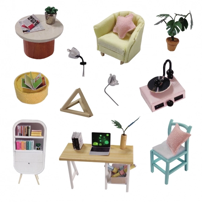 Deux miniatures de maison cachette confortable Cink-Cink