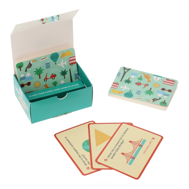 Cartes de Quiz Petit Collage Notre Monde