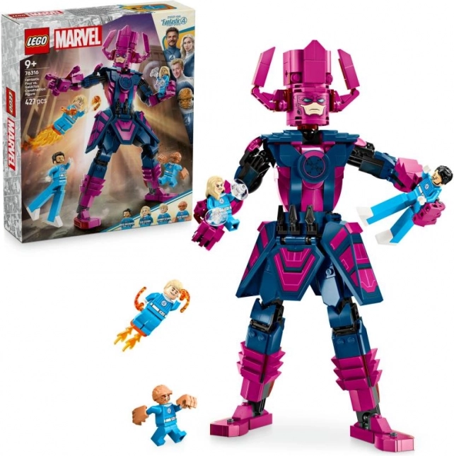 Lego Marvel Les Quatre Fantastiques vs Galactus – figurine d’action et minifigurines