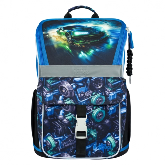 BAAGL 3 ENSEMBLE Zippy Voiture de Course: sac, trousse, sac à chaussures
