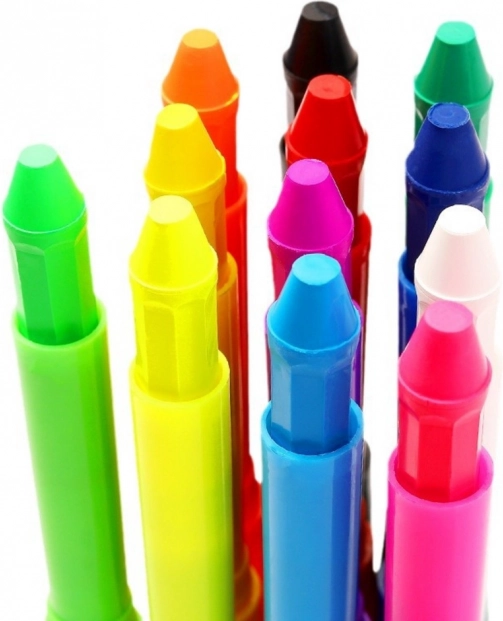 Ensemble de peinture faciale - 12 marqueurs colorés