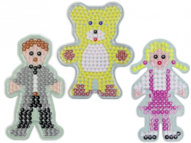 Kit bricolage perles à repasser avec gabarits 9000 pièces