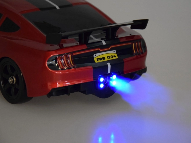 Voiture télécommandée amusante avec fumée de drift et éclairage LED