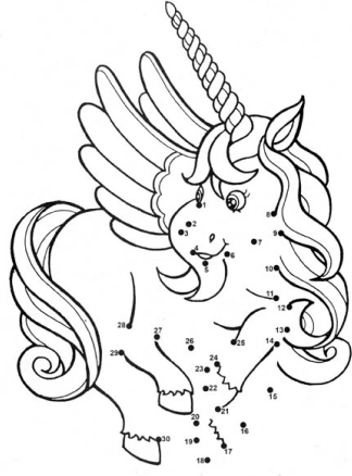 Licorne ailée pour des mains habiles