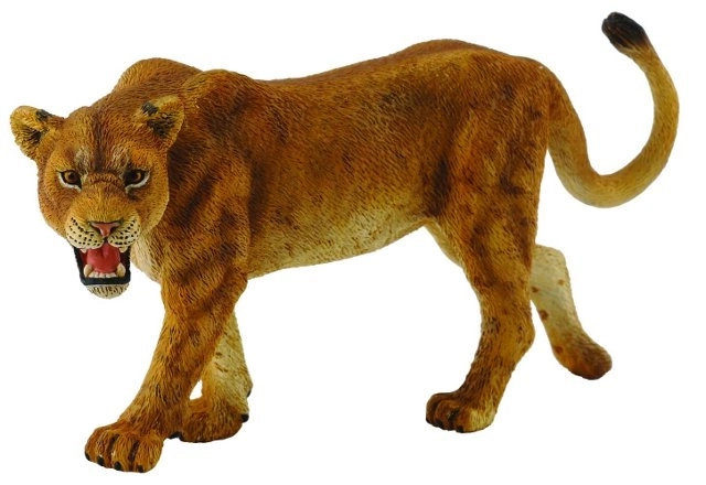 Figurine en plastique Lionne