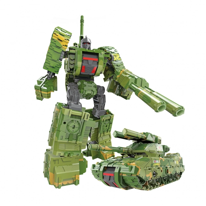 Robot rétractable char vert