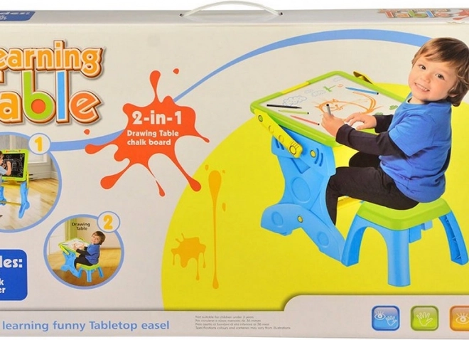 Tableau de dessin avec chevalet