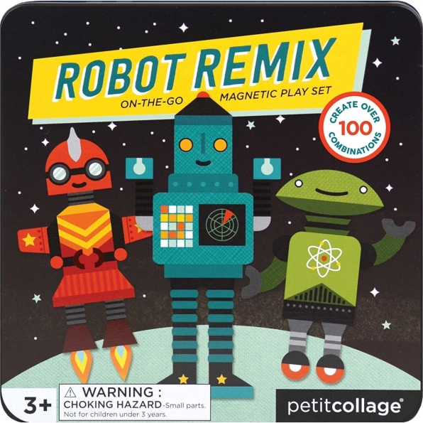 Jeu magnétique robots PETIT COLLAGE