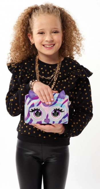 Sac interactif zèbre Purse Pets en métal