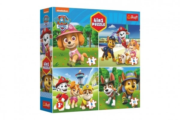 Puzzle 4en1 Pat' Patrouille